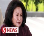 Datin Seri Rosmah Mansor has failed to obtain leave to appeal against the ruling of the Court of Appeal over her bid to challenge the validity of the late Datuk Seri Gopal Sri Ram’s appointment as lead prosecutor and to nullify her solar hybrid corruption trial.&#60;br/&#62;&#60;br/&#62;Read more at https://shorturl.at/cDYZ6&#60;br/&#62;&#60;br/&#62;WATCH MORE: https://thestartv.com/c/news&#60;br/&#62;SUBSCRIBE: https://cutt.ly/TheStar&#60;br/&#62;LIKE: https://fb.com/TheStarOnline